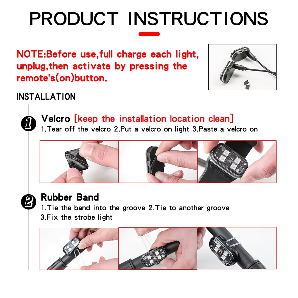 2/4/6x 8colors Car Interior Lights, Car Interior Ambient Light with Remote Contro.